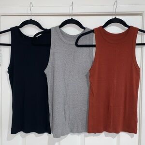 A NEW DAY Ribbed Tank Top Set (M)